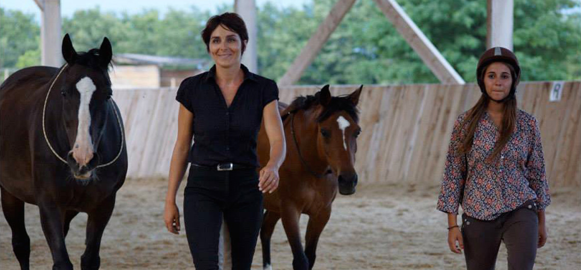 Découvrez les stages d'équitation avec Gina Pitti