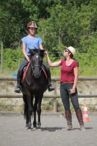 Gina Pitti cours diagnostique couple cavalier cheval